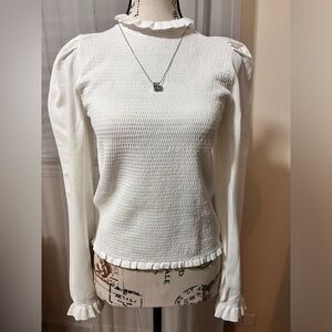 Catherine Malandrino Viscose Blend Long sleeve blouse